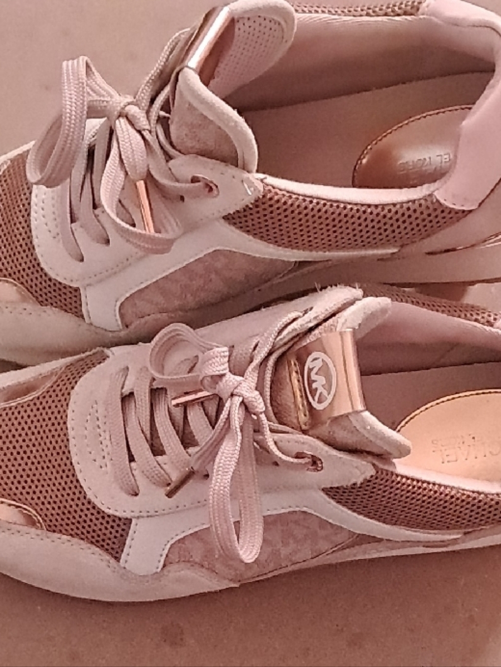 Womens Pink Casual Fashion Sneakers